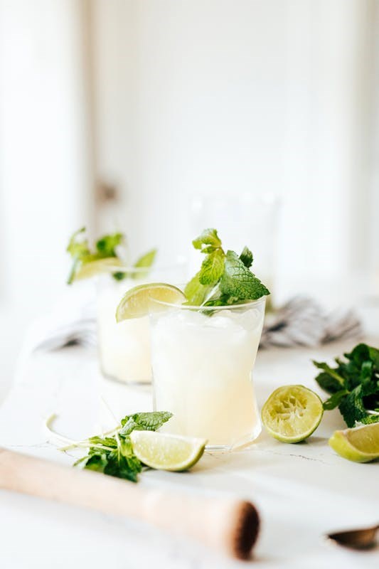 Mock mojito spritz