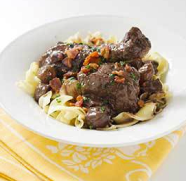 Modern coq au vin