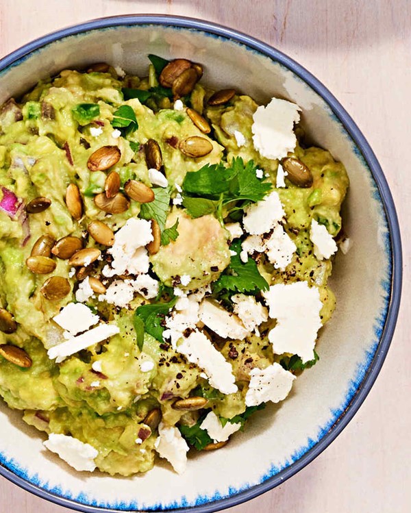 Modern Mex guacamole