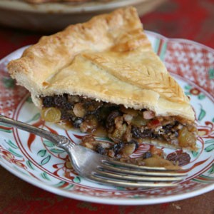 Modern mincemeat pie
