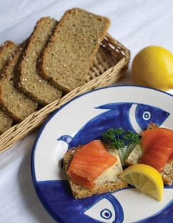 Moist brown bread