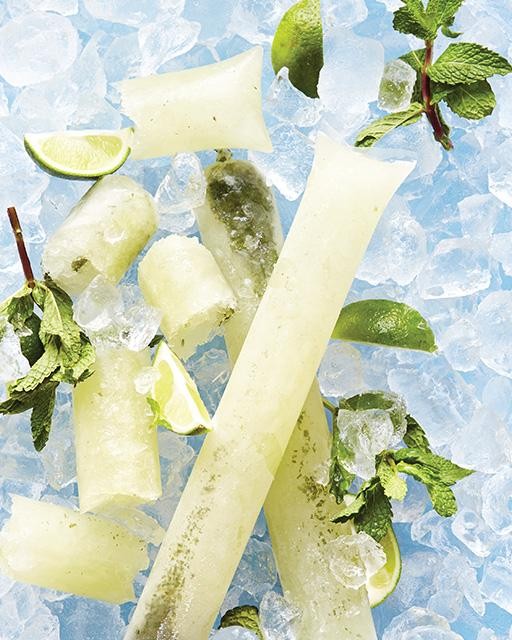 Mojito pops