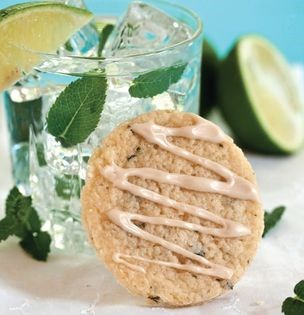 Mojito sugar cookies