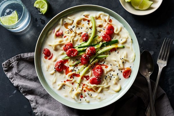 Mokbar's chilled soybean noodles