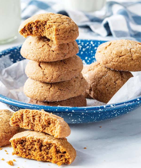 Molasses bacon cookies