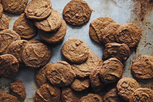 Molasses cookies from the Silver Palate