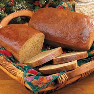 Molasses oat bread
