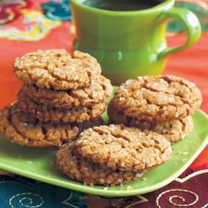 Molasses-spice crinkles