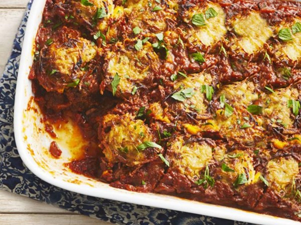 Molly Yeh’s latke hotdish