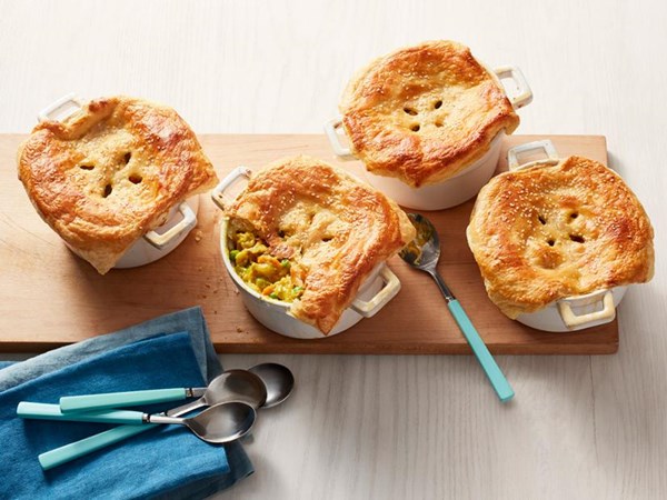 Molly Yeh’s spiced chicken pot pies