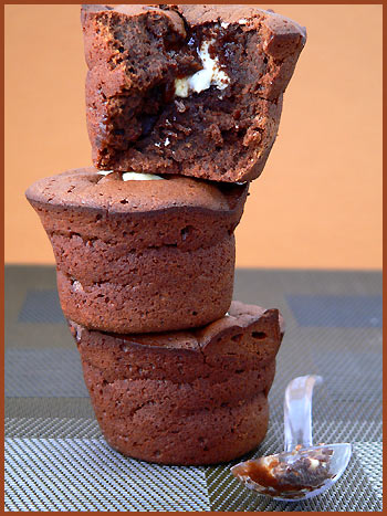 Molten chocolate cake