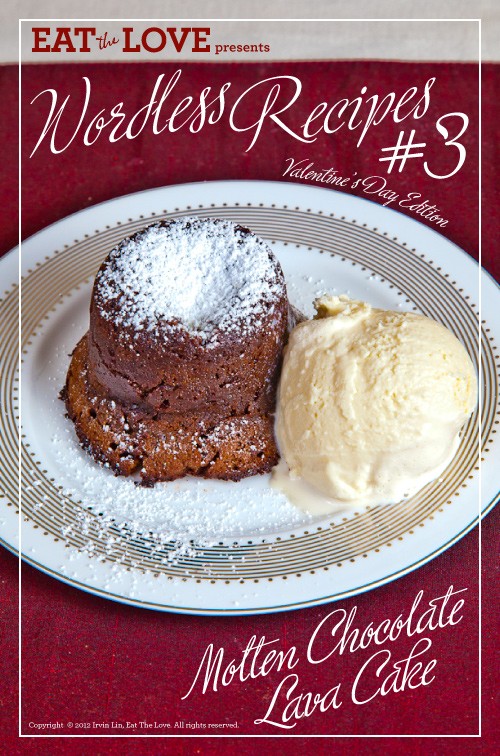 Molten chocolate lava cake