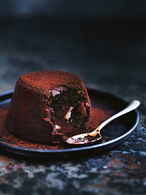 Molten chocolate puddings