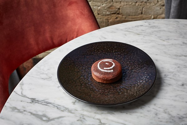 Molten chocolate tart