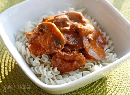Mom's beef Stroganoff