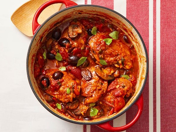 Mom's chicken cacciatore