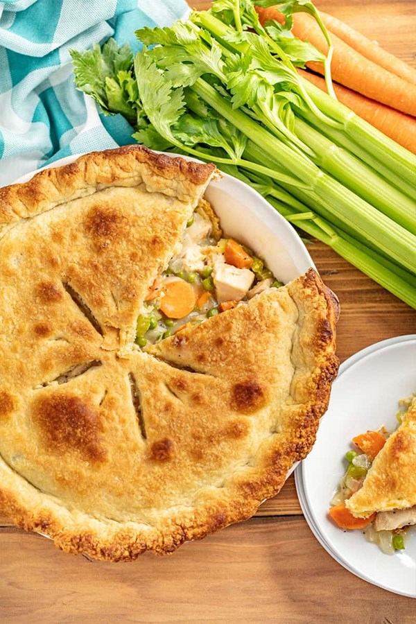 Mom's chicken pot pie