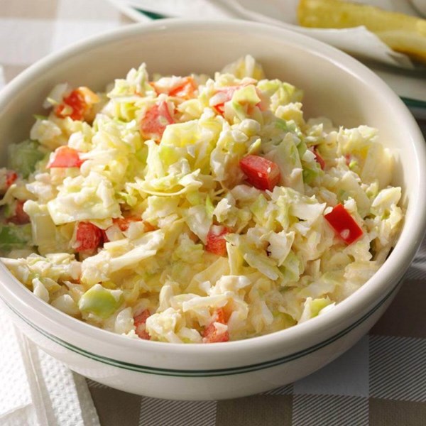 Mom’s chopped coleslaw