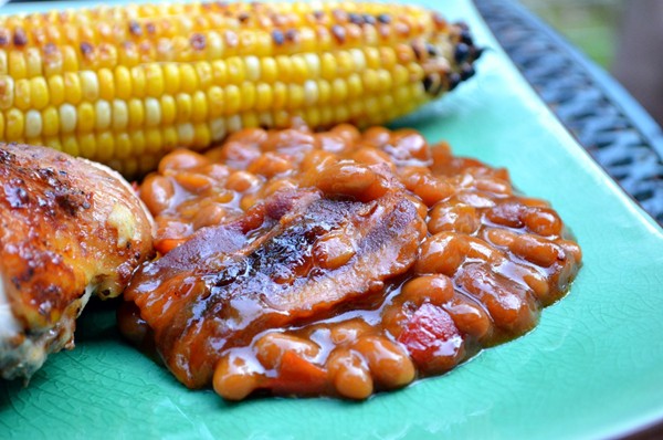 Mom’s famous Southern-style baked beans