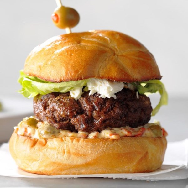 Mom’s favorite olive burgers