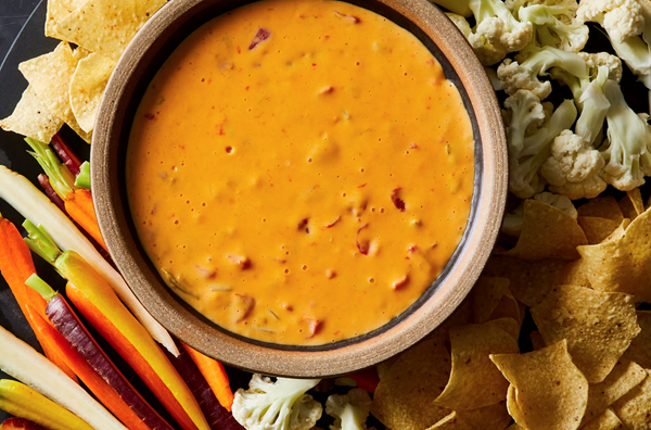 Mom's 'instant party' chile con queso 