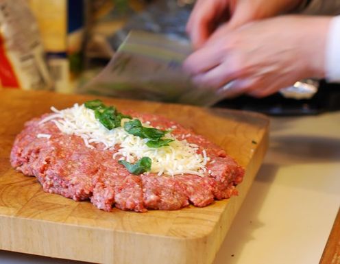 Mom's Italian style meatloaf