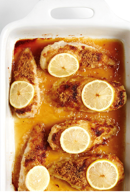 Mom's lemon chicken