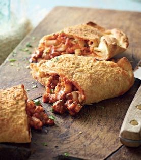 Mom's pasta Bolognese calzone