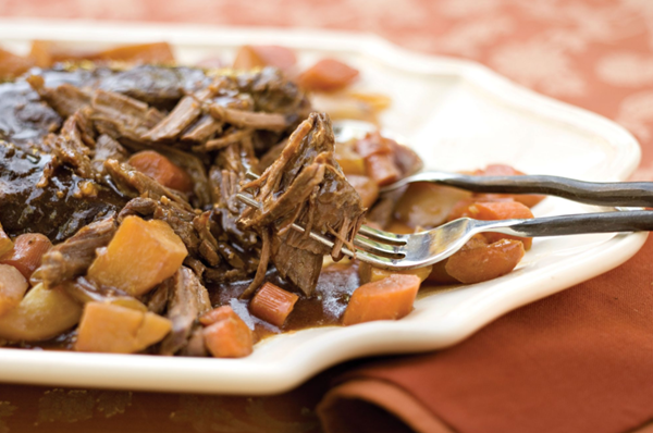 Mom's signature pot roast
