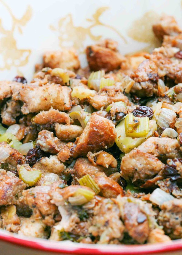 Mom's stovetop turkey stuffing