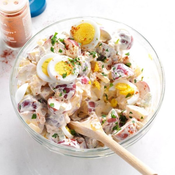 Mom's super stupendous potato salad