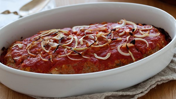 Mom's turkey meatloaf