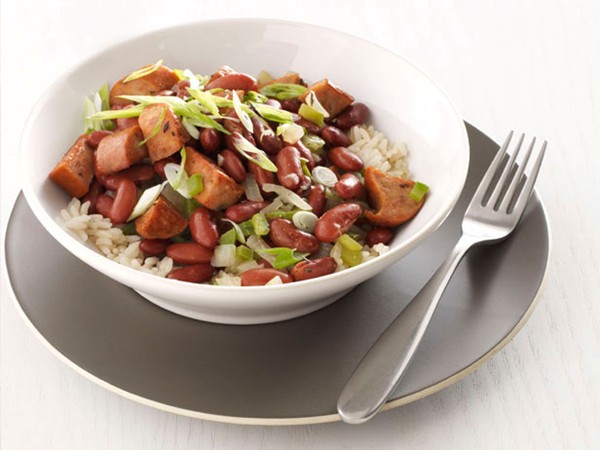 Monday-night red beans and rice