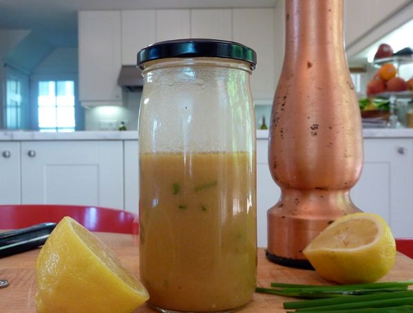 "Money in the bank" mustard vinaigrette