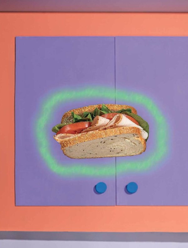 Monkey paw turkey sandwiches