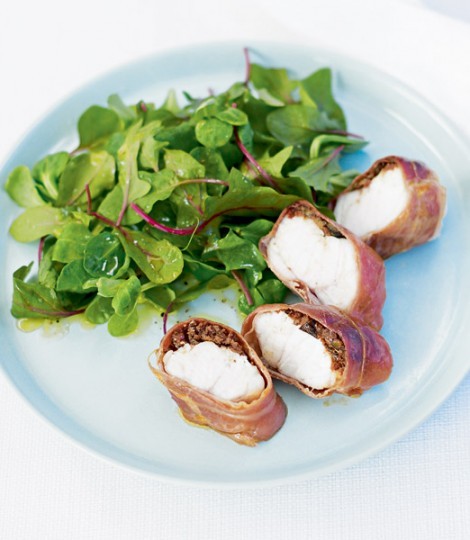 Monkfish in Parma ham
