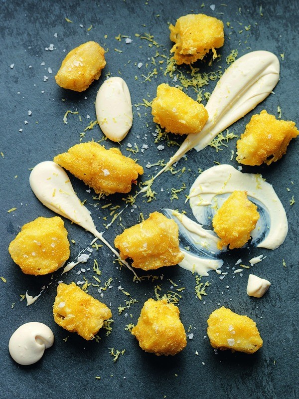 Monkfish scampi