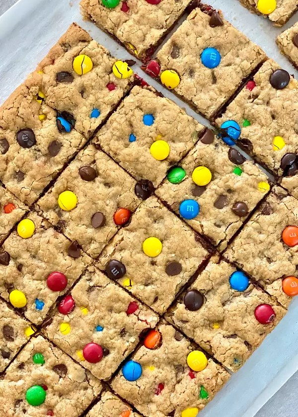 Monster cookie bars