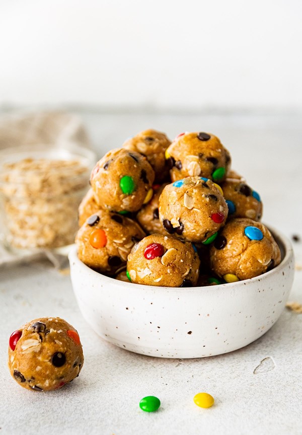 Monster cookie energy balls