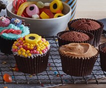 Monster cupcakes