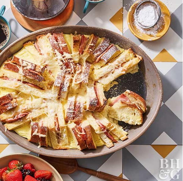 Monte Cristo breakfast casserole