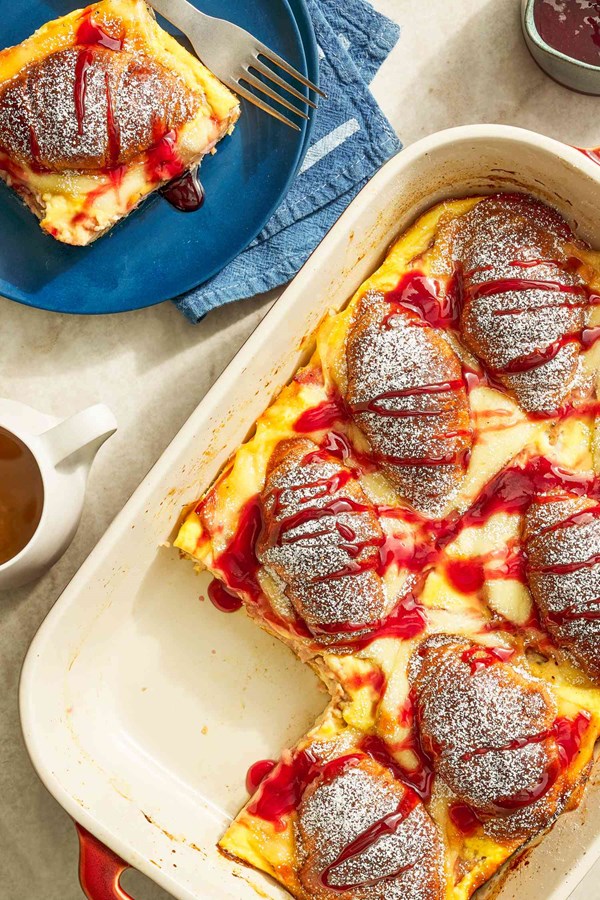 Monte Cristo breakfast casserole 