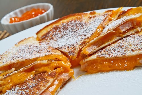 Monte Cristo quesadillas