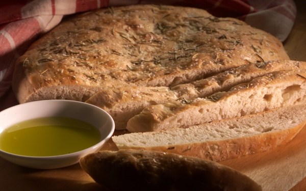 Monti's Roman bread (Focaccia) 