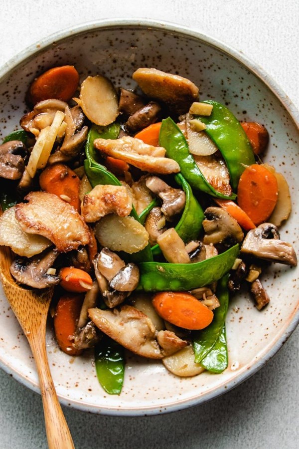 Moo goo gai pan recipe (蘑菇雞片)