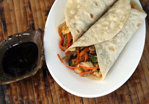 Moo shu duck