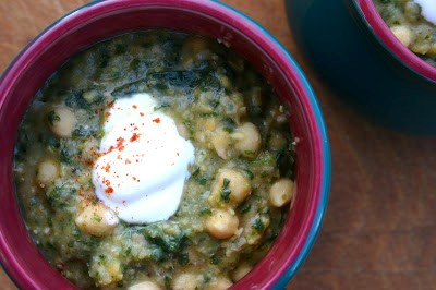 Moorish chickpea and spinach soup