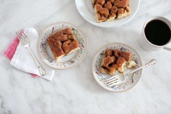 Moravian sugar cake [Dewey's Bakery]