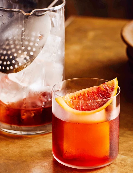 Morchella house negroni with Cynar (Ben Marks)