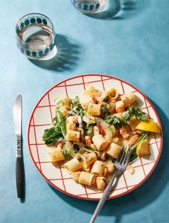 More shrimp than you think pasta